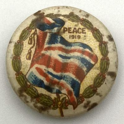 'Wattle Day' fundraising button 1919 - small size