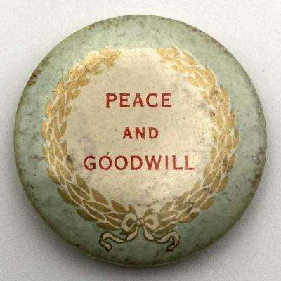 'Salvation Army Day' fundraising button 1919 - large size