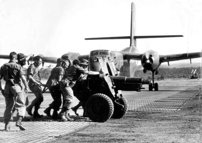 Post 1945, A Battery 1 Field Regiment RAA, Operation "Sky High 2"