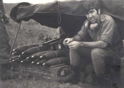 Post 1945, Western Australia, Lancelin, 7 Field Battery, 105mm Field Firing