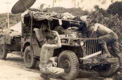 World War 2, South West Pacific, Borneo, Tarakan WX2672 MACKIE, 2/7 Field Regiment  AIF, 1945