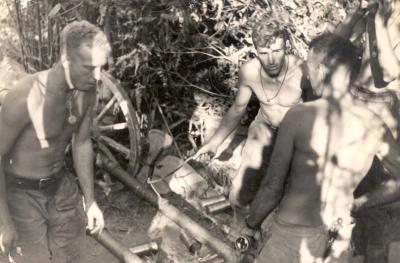 World War 2, South West Pacific, Borneo, Tarakan, 2/7 Field Regiment, 1945