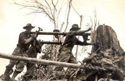 World War 2, South West Pacific, Borneo, Tarakan, 2/7 Field Regiment, 1945