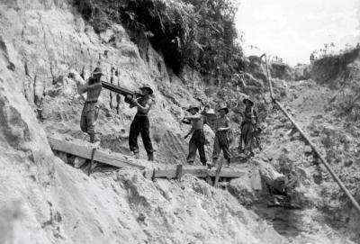 World War 2, South West Pacific, Borneo, Tarakan, 2/7 Field Regiment, 1945