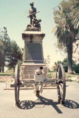 Pre 1914, 2nd Anglo Boer War, Western Australia, Kings Park, Boer War Trophy Gun