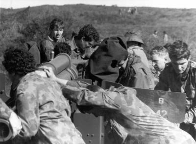 Post 1945, Western Australia, Lancelin, 7 Field Battery, Royal Australian Artillery, 1980