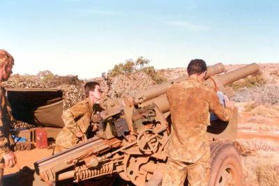 Post 1945, Western Australia, Exmouth, GREY, GRAHAM, LISMANIS, 7 Field Battery, 1989