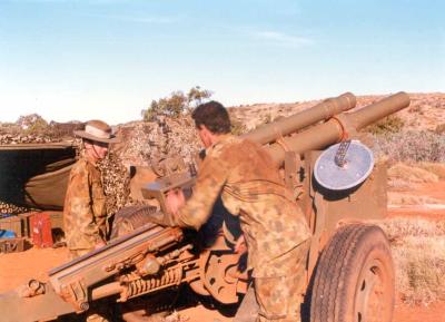 Post 1945, Western Australia, Exmouth, GRAHAM, LISMANIS, 7 Field Battery, 1989