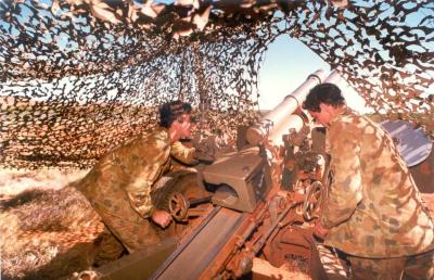 Post 1945, Western Australia, Exmouth, BONSER, LISMANIS, 7 Field Battery, 1989