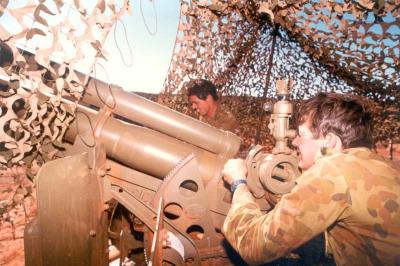 Post 1945, Western Australia, Exmouth, LISMANIS, BONSER, 7 Field Battery, 1989