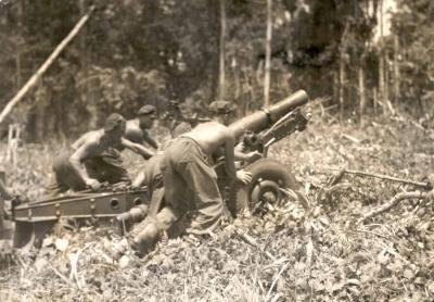 World War 2, South West Pacific, Bougainville, 2 Australian Field Regiment, AIF, 1945