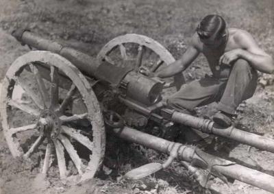 World War 2, South West Pacific, Borneo, Tarakan, 2/7 Field Regiment, 1945