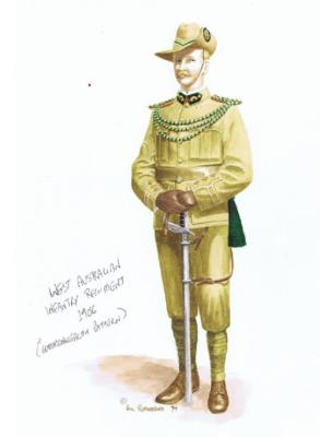 Pre 1914, Western Australia, Perth, West Australian Infantry Regiment, 1906