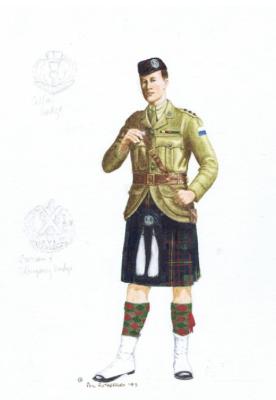 Inter War, Western Australia, Perth, 16 Battalion Cameron Highlanders, 1938