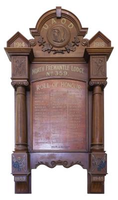 Honour Board - United and Ancient Order of Druids, Lodge 359