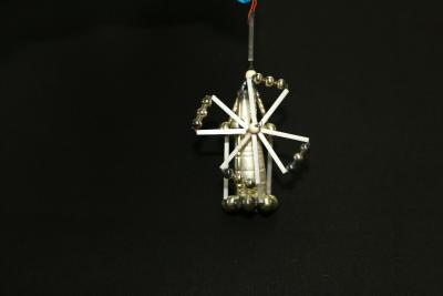 Beaded Windmill Christmas Decoration