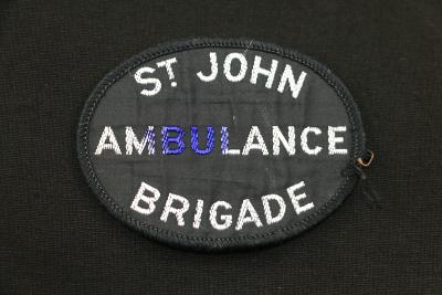 St John Ambulance Brigade Cloth Patch