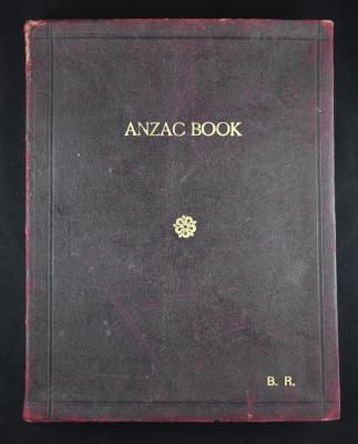 The Anzac Book Gifted to Barbara ROWAN