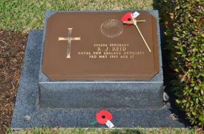 Not Forgotten, 206204 Sergeant Reginald James REID MM, 16 New Zealand Field Regiment, Korea