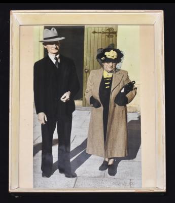 Framed Photograph of William George and Catherine Sophie STONEHOUSE