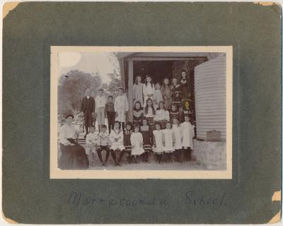 Marraconda School- Pupils and Teacher