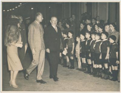 Visit of Duke and Duchess of Gloucester