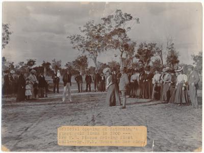 Official opening of Katanning Golf Club