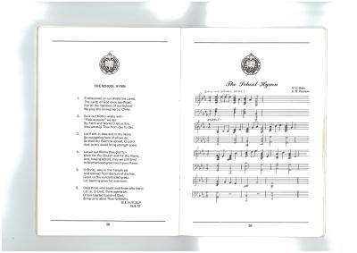 Original School Hymn Words and Music
