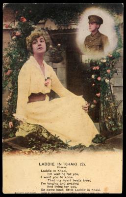 First World War Coloured Photographic Postcard - Series No. 4865/2
