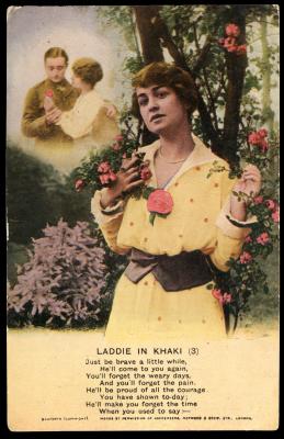 First World War Coloured Photographic Postcard - Series No. 4865/3