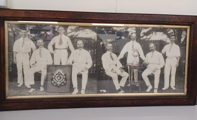 Framed Photograph - Busselton Lawn Bowls Team