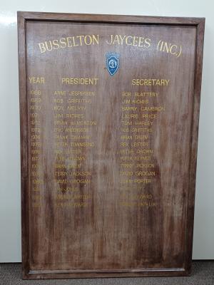 Jaycees Busselton - Memorabilia