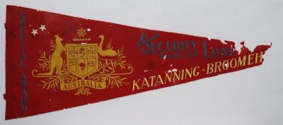 Special Award Pennant for Security Loan