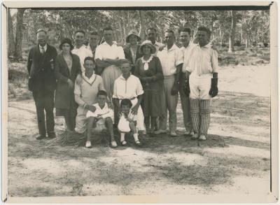 Claremont Cricketers at Badgebup