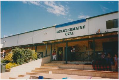 Quartermaine Oval Naming Ceremony