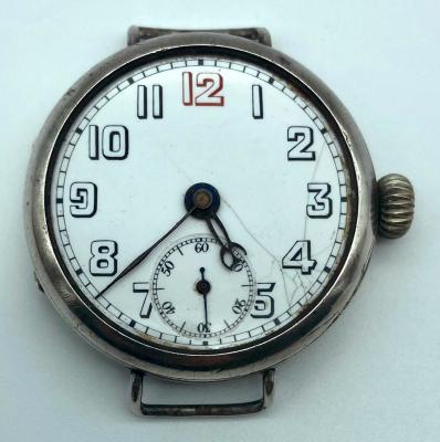 WWI trench watch presented to Ernest Allen Ernst