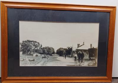 Framed Photograph - Road through Busselton