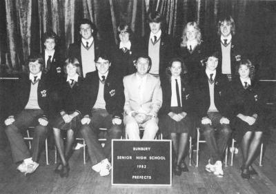 BSHS Prefects 1982