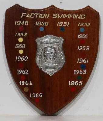 Katanning Swimming Club Faction Shield