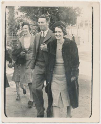 Muriel Cruickshank, Wally Haddleton, Eileen Haddleton