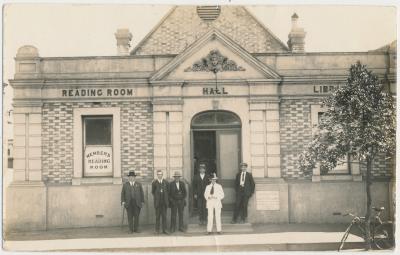 Reading Room Hall, Mechanics Institute