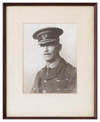 World War 1, Signed Photograph, CHAUVEL, Desert Mounted Corps, 1918