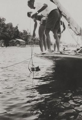 Man Diving In The River