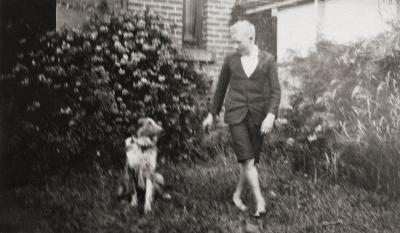 Bruce Sharkey And Dog