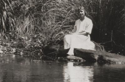 Woman At River’s Edge