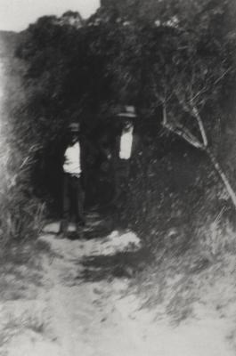 Two Men On A Track