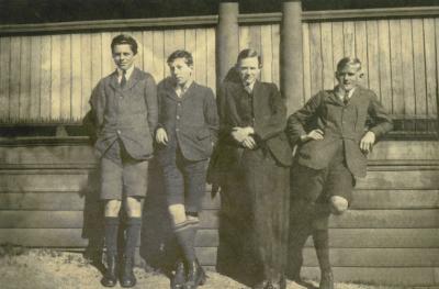 Four Schoolboys