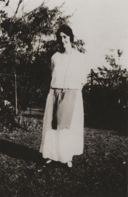 Woman In The Garden