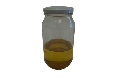 Clear  Jar with Olive Oil