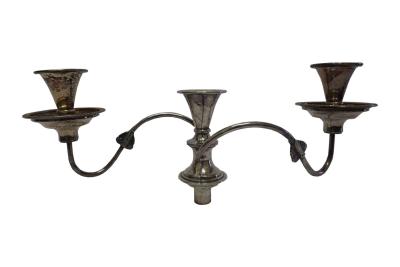 Top Section of a Silver Candlestick